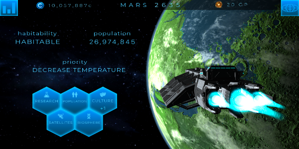 TerraGenesis - Space Settlers Скриншот 2