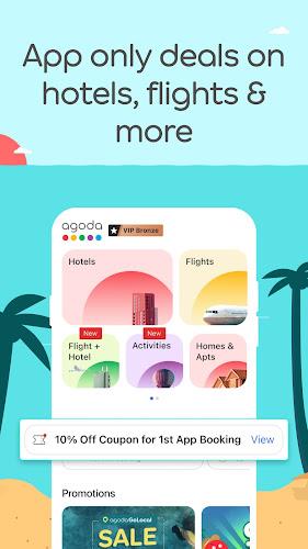 Agoda: Cheap Flights & Hotels Screenshot 1