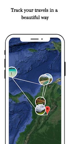 Trotter It -Travel Journal App Tangkapan skrin 1