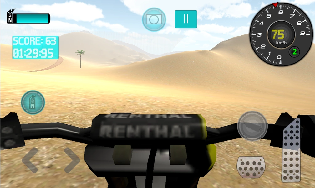 Desert Motocross Rally スクリーンショット 0