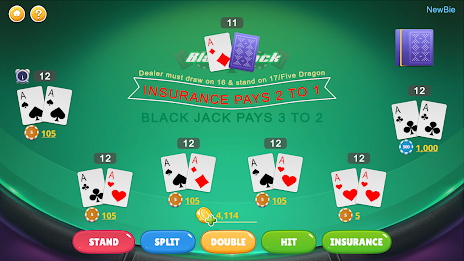 Blackjack - Casino World Screenshot 0