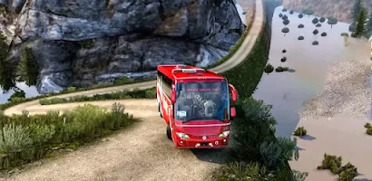 Coach Drive Simulator Bus Game স্ক্রিনশট 0