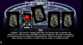 Pocket Magic Tarot Capture d'écran 0