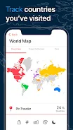 Pin Traveler: Trip, Travel Map应用截图第1张