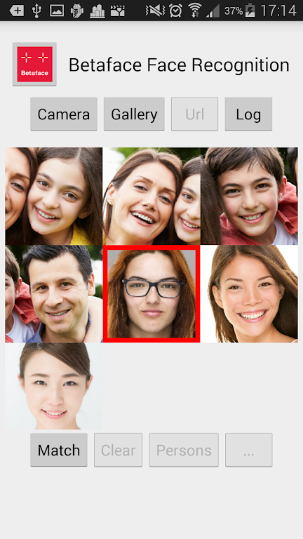 Betaface Face Recognition Screenshot 0