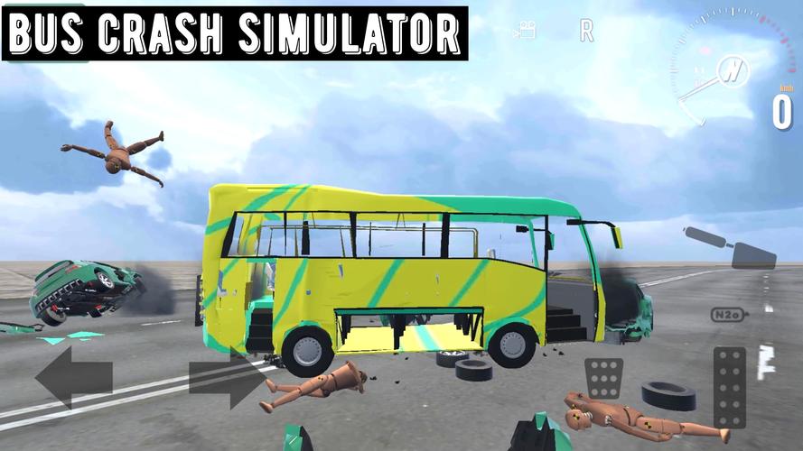Bus Crash Simulator Captura de tela 0