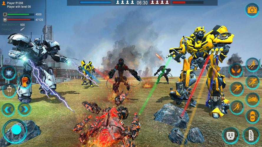 War Robots Car Transformation Captura de tela 1