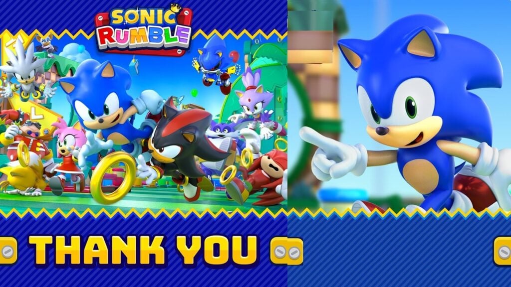 Sonic Rumble: Belirli Bölgelerde Lansman Öncesi