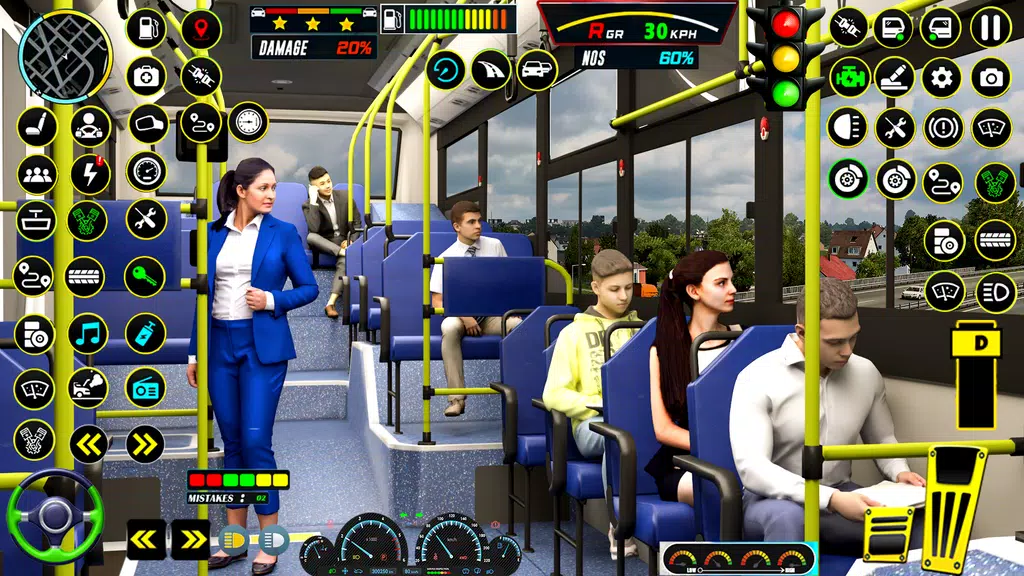 Bus Simulator Travel Bus Games ဖန်သားပြင်ဓာတ်ပုံ 2
