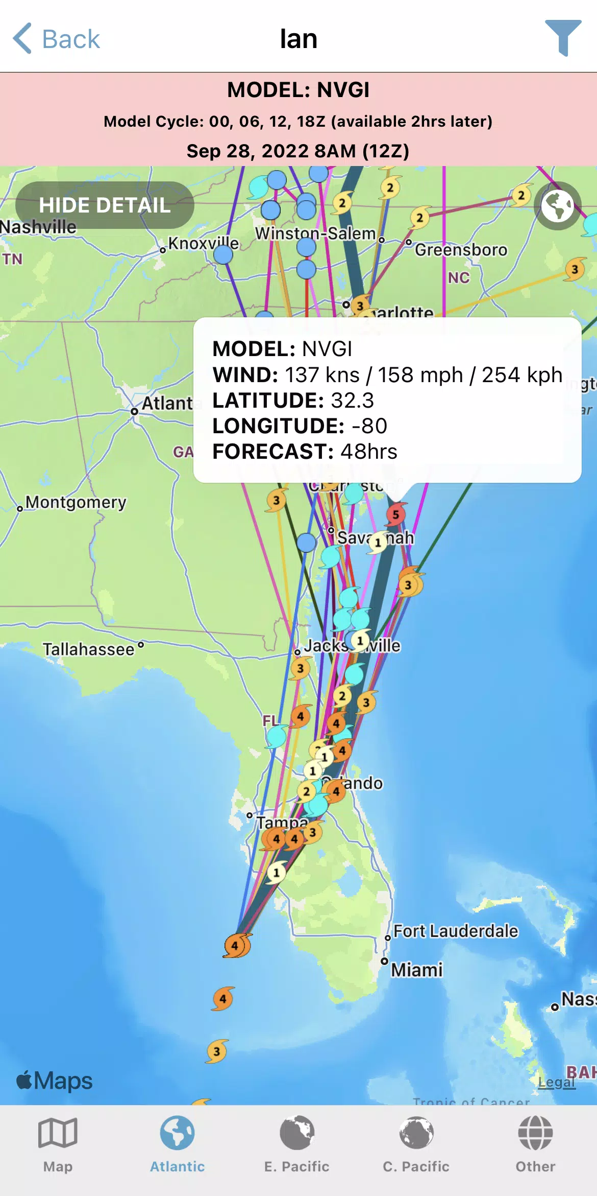 Tropical Hurricane Tracker স্ক্রিনশট 3