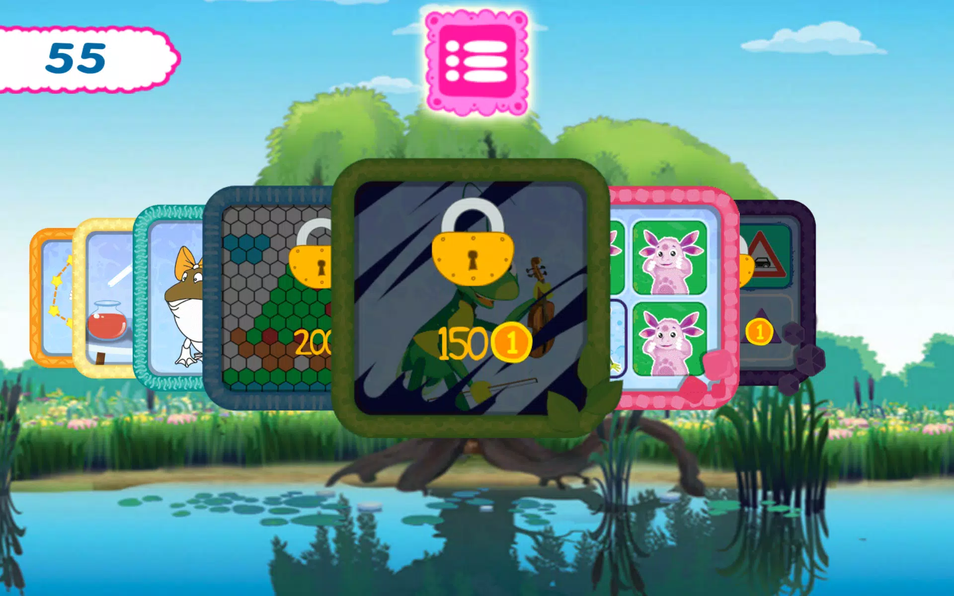 Moonzy. Kids Mini-Games Ekran Görüntüsü 2