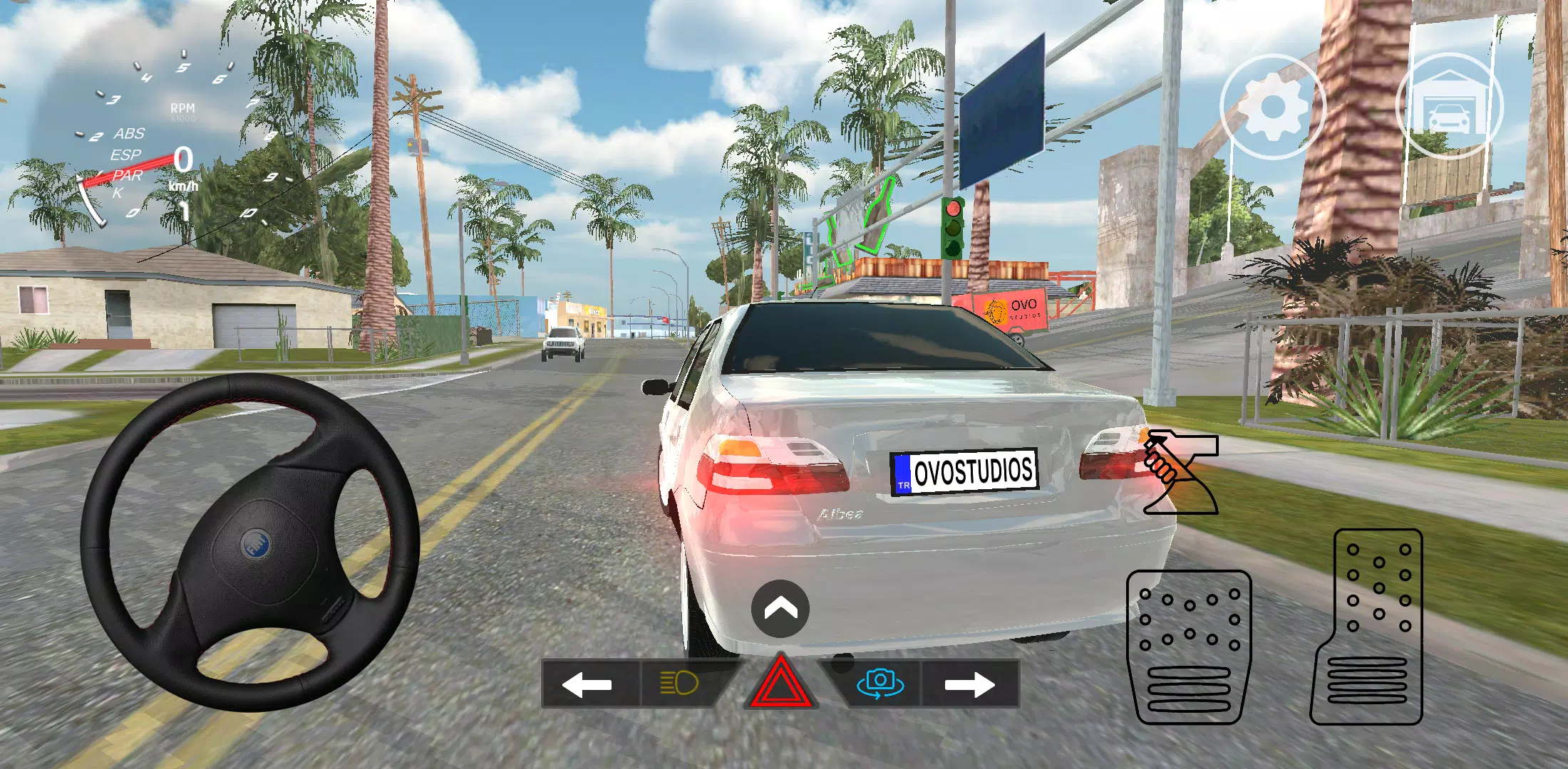 Albea Drift & Park Simulator Tangkapan skrin 1