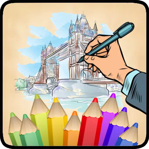 Coloring Travels ဖန်သားပြင်ဓာတ်ပုံ 0