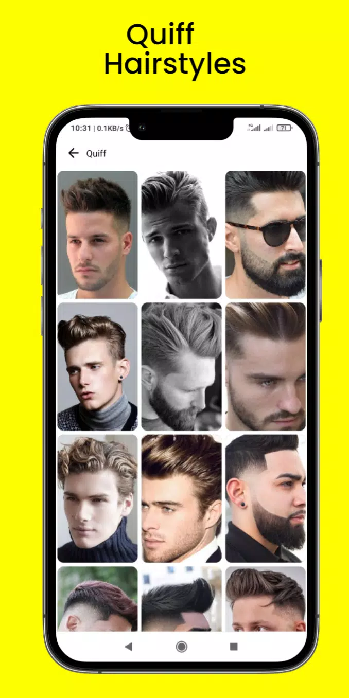 Mens Latest Hairstyles 2023 スクリーンショット 1