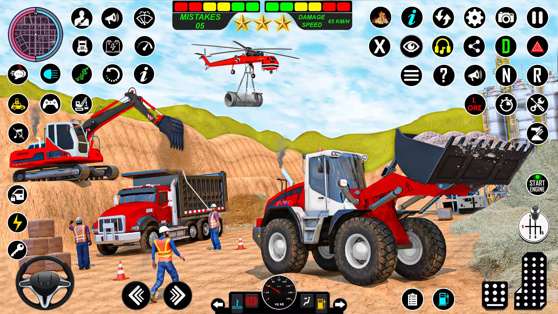 Schermata Snow Excavator Simulator Game 2