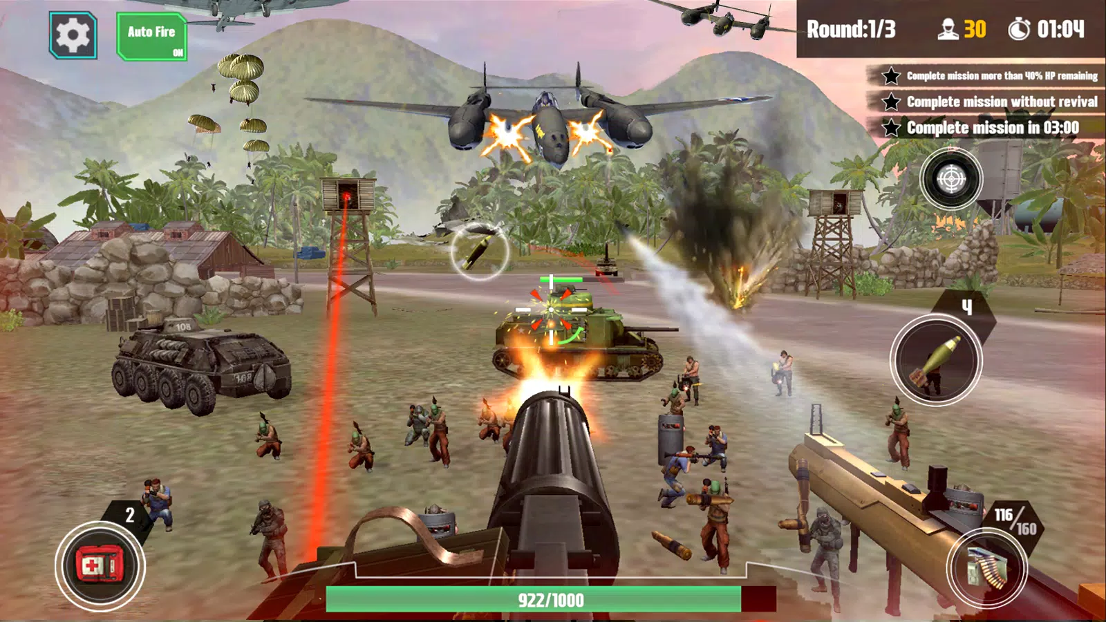 Frontline Strike ภาพหน้าจอ 1