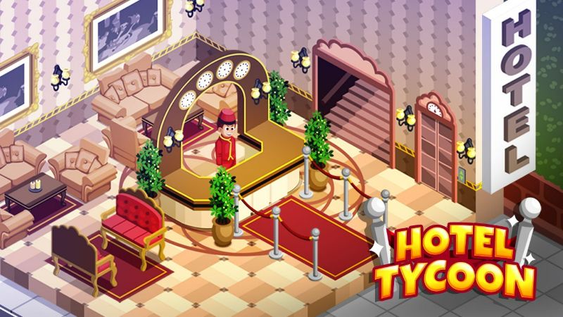 Hotel Tycoon Empire: Idle game Ảnh chụp màn hình 0