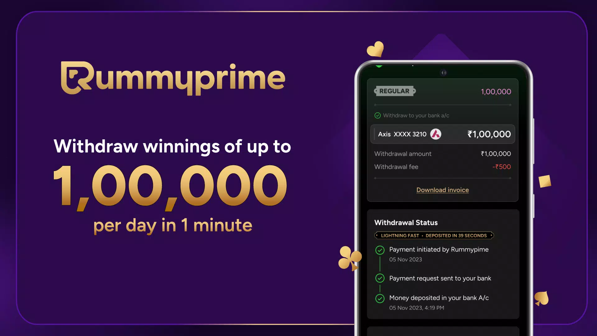 RummyPrime - Rummy Cash Game Screenshot 0