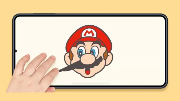 Nintendo begrüßt Mario: Interaktion mit Marios Gesicht