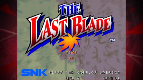 THE LAST BLADE ACA NEOGEO 스크린샷 0