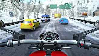 Racing In Moto: Traffic Race Скриншот 1