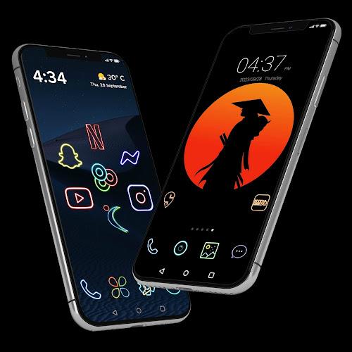 Neon Icon Pack Скриншот 3