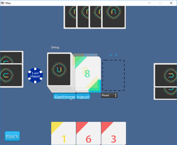 Mau Card Game Screenshot 1