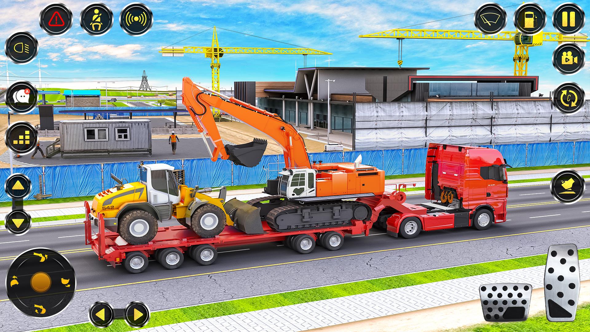 City Construction JCB Game 3D Ekran Görüntüsü 2