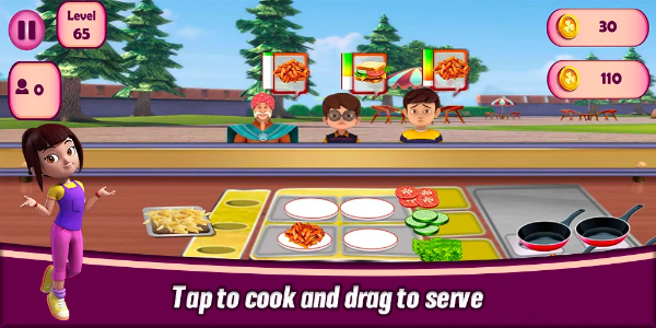 Rudra Cooking Restaurant Game Captura de pantalla 2