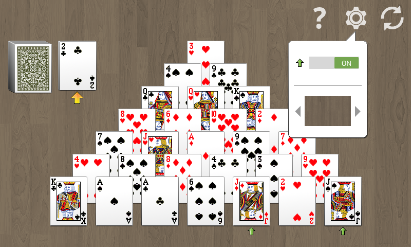 Pyramid Solitaire! Captura de pantalla 1