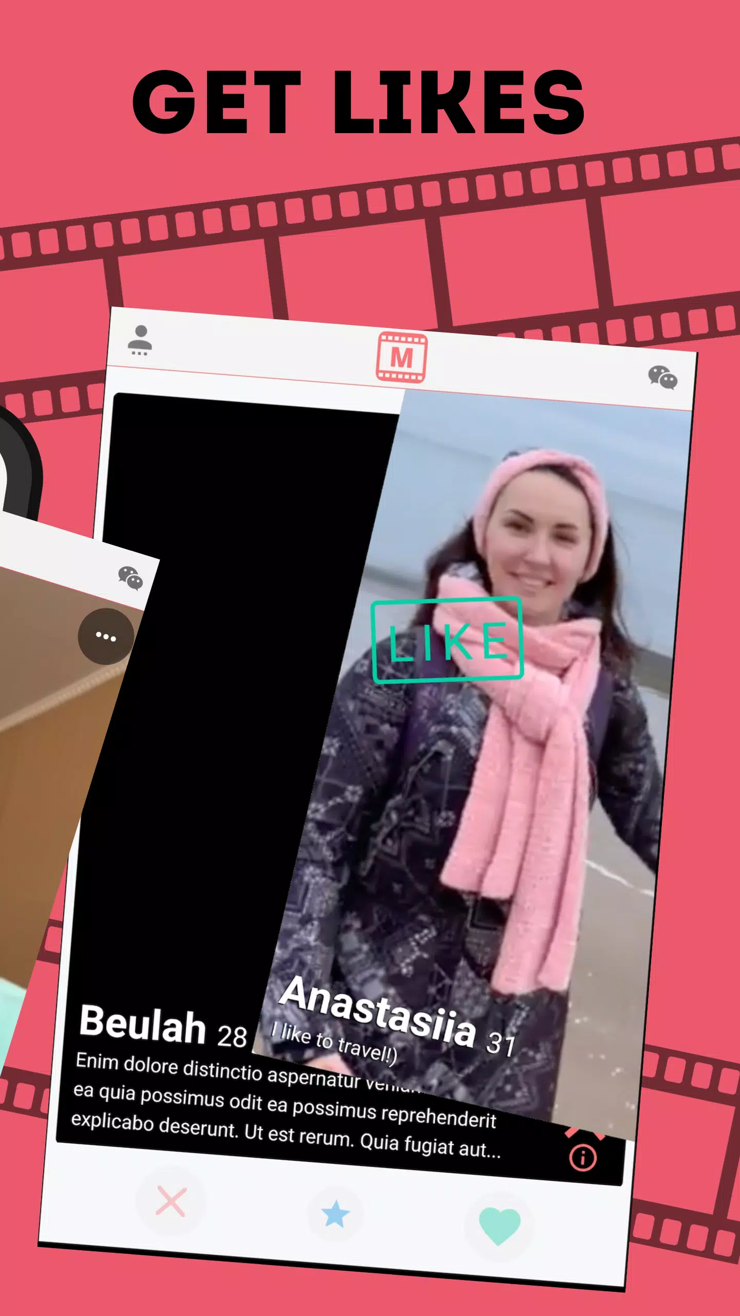 TapeMeet Dating.Meet.Chat Tangkapan skrin 2