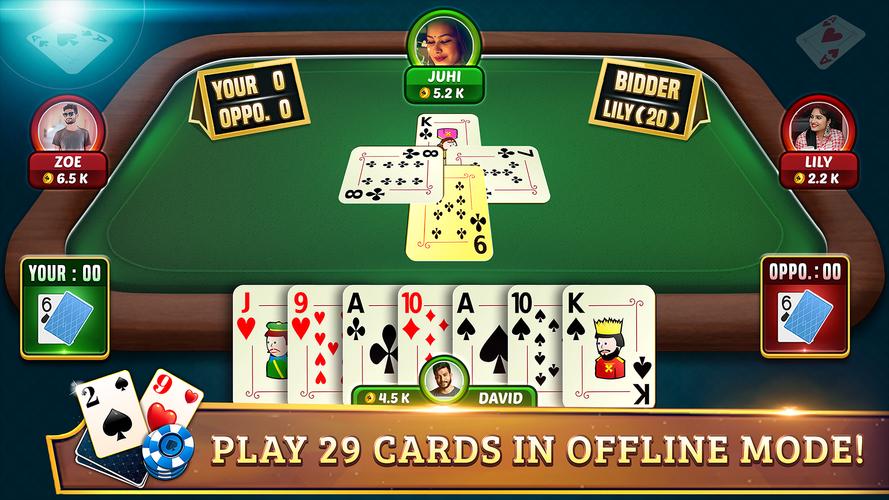 29 Card Game Plus Ảnh chụp màn hình 0