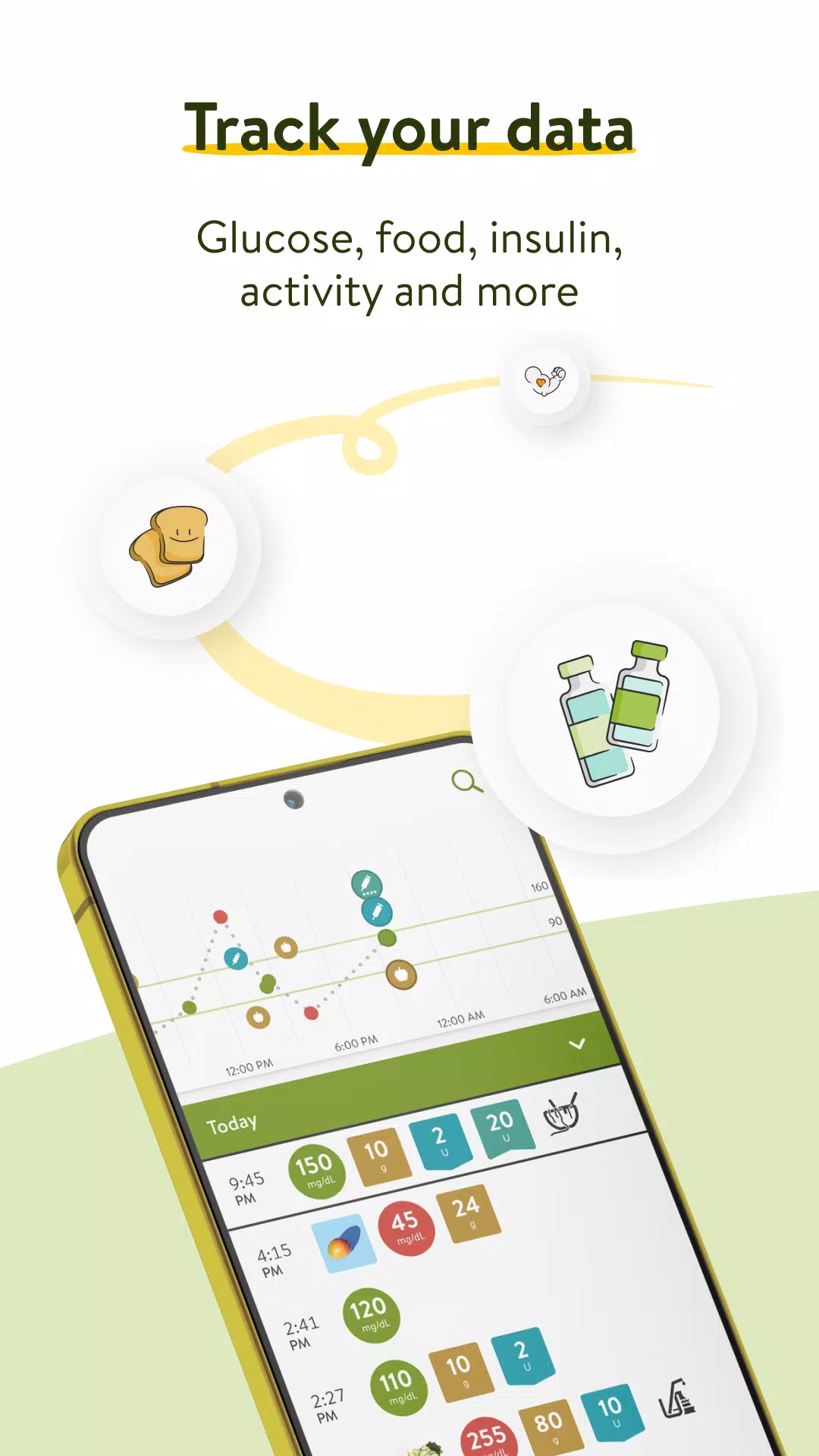 mySugr ဖန်သားပြင်ဓာတ်ပုံ 1