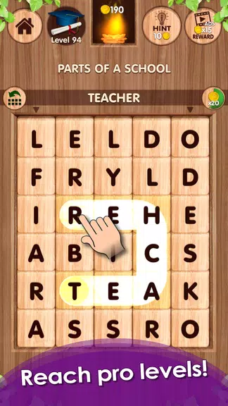 Falling Word Games - Addictive Ảnh chụp màn hình 3
