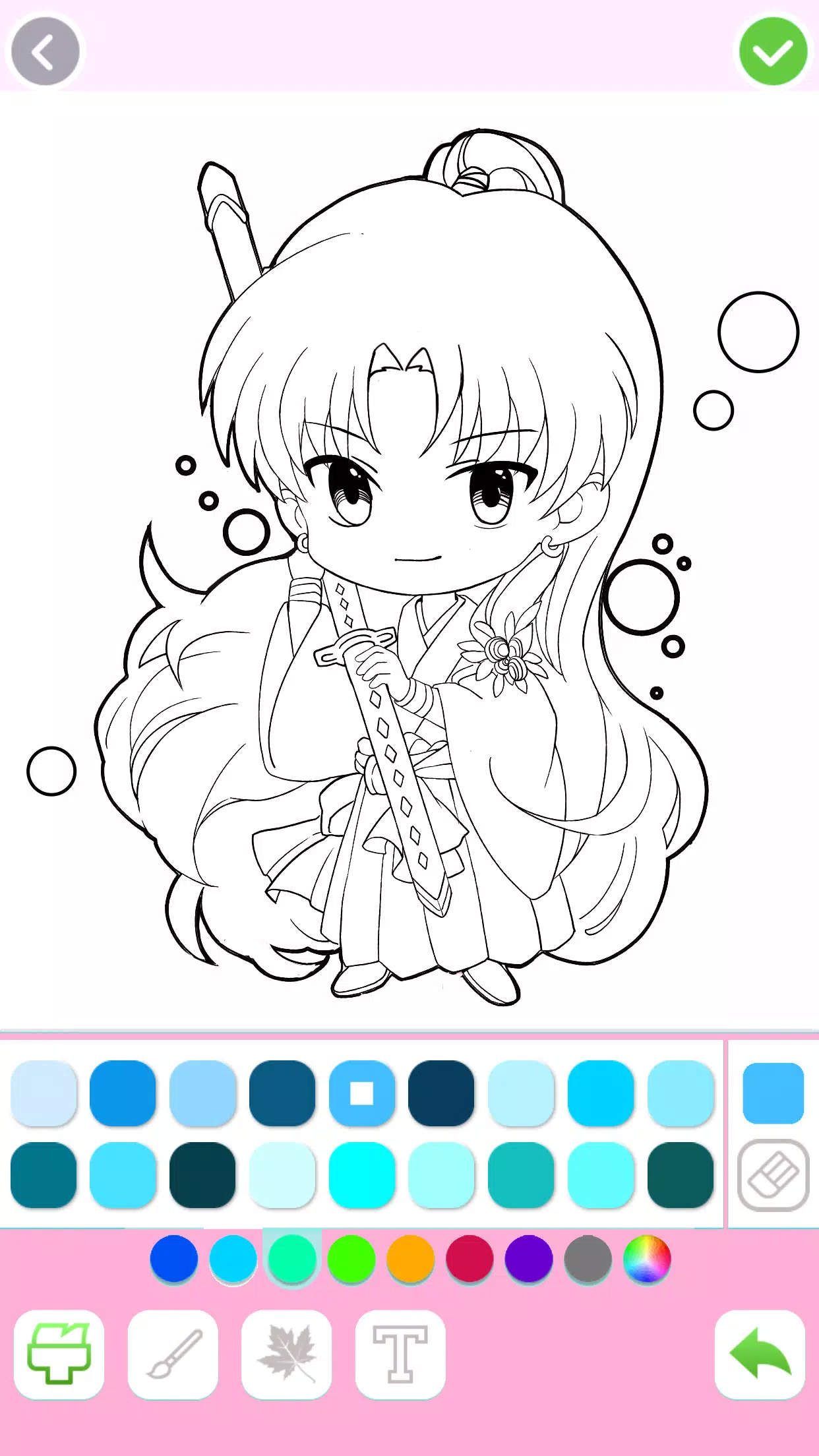 Cute Drawing : Anime Color Fan Ảnh chụp màn hình 2