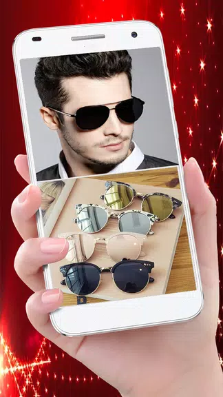 Stylish Sun Glasses Photo Edit Zrzut ekranu 1