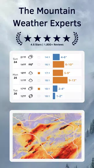 OpenSnow: Snow Forecast Schermafbeelding 0