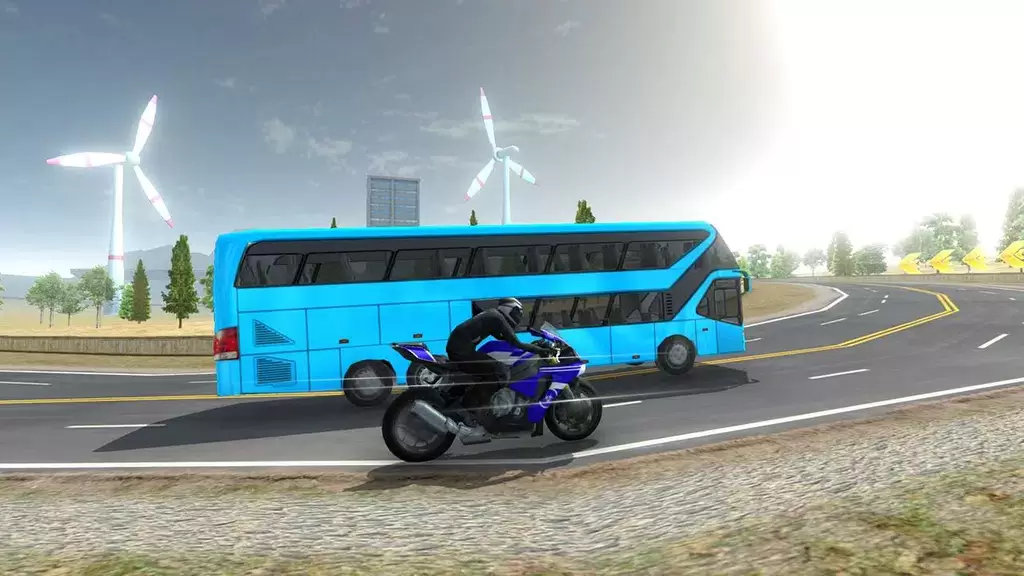 Bike VS Bus Racing Games স্ক্রিনশট 3