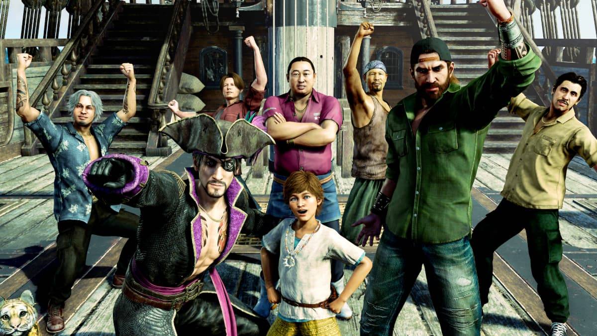 Top Early Game Crew Picks für wie ein Drache: Pirate Yakuza in Hawaii
