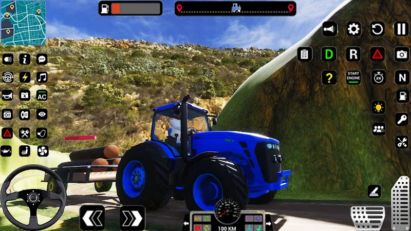 Tractor Trolly Driving Games Ảnh chụp màn hình 0