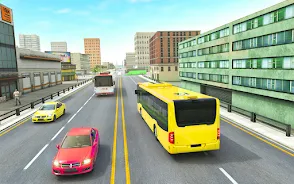 Bus Driving Sim- 3D Bus Games स्क्रीनशॉट 3