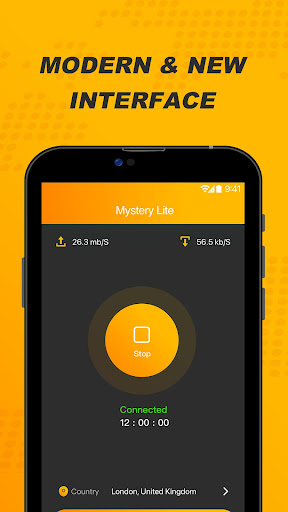 Mystery VPN - Safe & Unlimited स्क्रीनशॉट 1