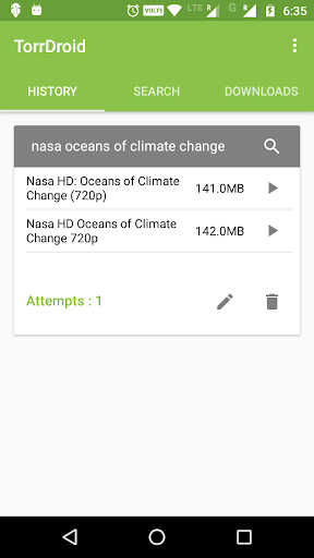 TorrDroid - Torrent Downloader應用截圖第2張