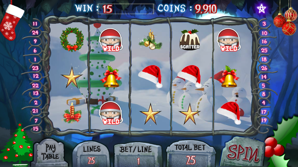 Schermata Christmas Jackpot : Real Casino Slot Master 777 2