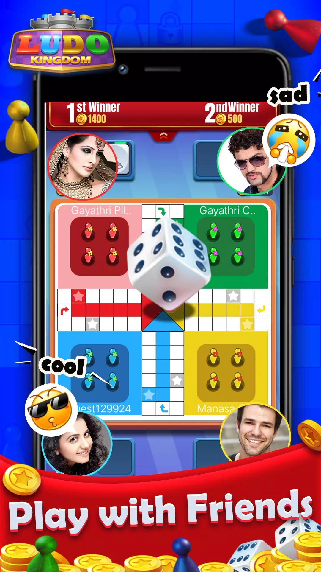 Ludo Kingdom स्क्रीनशॉट 0