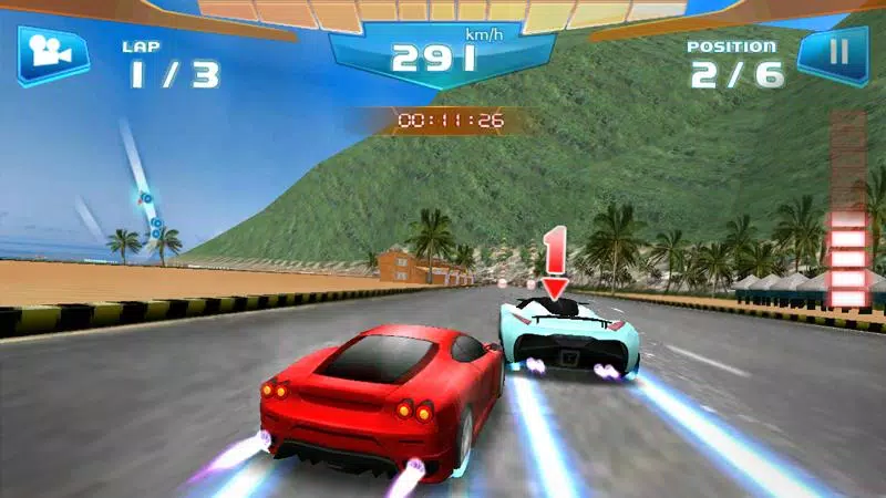 Fast Racing 3D Tangkapan skrin 1