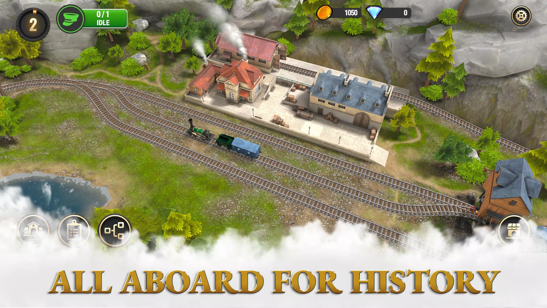 Train King Tycoon ဖန်သားပြင်ဓာတ်ပုံ 3