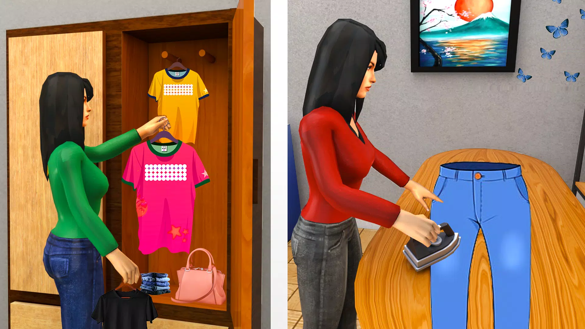 Virtual Mother Single Mom Sim Скриншот 2