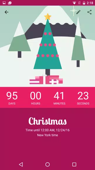 Schermata Countdown by timeanddate.com 3