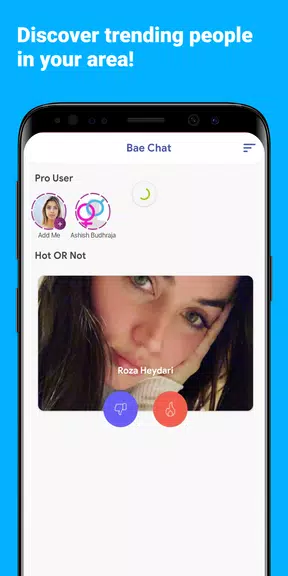 Bae Chat -Find your bae nearby Ảnh chụp màn hình 1